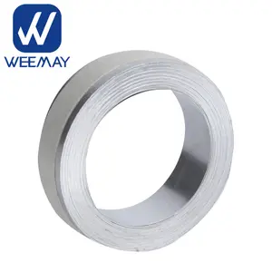 Weemay 31000 Não-adesivo Compatível Dymo Embossing Metal Tag 12mm X 4.8m Fita de Alumínio