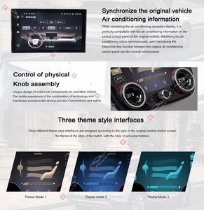 Panneau AC de voiture de 9 pouces pour Lincoln <span class=keywords><strong>Corsair</strong></span> 2019-2022 LCD Climate Touch Physical Control Temperature Screen Plug and Play Unit - Product Image 4