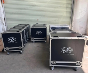 Custom ATA Speaker Flight Road Case para 2x <span class=keywords><strong>DAS</strong></span> 512A <span class=keywords><strong>Altavoces</strong></span> - Product Image 6