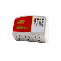 Protecteur de tension américain 120V 50/60Hz, protection contre les surtensions et les sous-tensions, prise de courant américaine, vente en gros