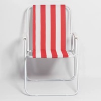 Chaise longue d'été en acier léger personnalisable, pliable, imperméable, pour adultes, mobilier d'extérieur