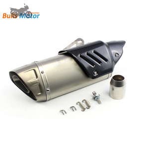 รถจักรยานยนต์ทั่วไปแบบสวมบนท่อไอเสียเก็บเสียงสำหรับ Yamaha Tmax nvareox 155 R3 <span class=keywords><strong>Kawasaki</strong></span> Ninja250 <span class=keywords><strong>Z250SL</strong></span> Ninja650 Ninja400 - Product Image 3