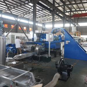 Cao su EPDM masterbatch banbury kneader hỗn hợp + đôi giai đoạn tạo hạt máy đùn - Product Image 6