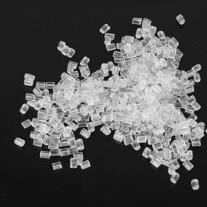 <b>Plastic</b> <b>Earring</b> <b>Backs</b> Mixed Shapes Transparent Resin For <b>Earring</b> Making Jewelry Findings 10000 Pieces Pack - Product Image 3