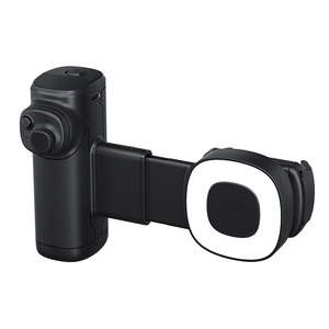 Support de téléphone télescopique flexible pour selfie avec lumière tricolore et télécommande pour bureau et vlog de voyage - Product Image 1