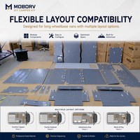 Kit de conversion de camping-car modulaire MOBORV, meuble léger en stratifié double prêt à assembler, meubles pour Sprinter RV