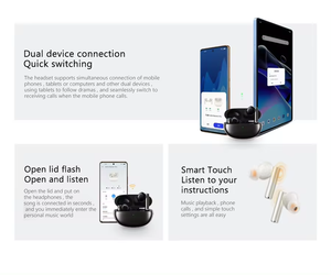 หูฟังไร้สาย realme buds Air 5 Pro ANC ของแท้หูฟังไร้สาย LDAC 50dB เสียงรบกวนที่ใช้งานได้จริงลดเสียงรบกวน HiFi คุณภาพสูง - Product Image 5