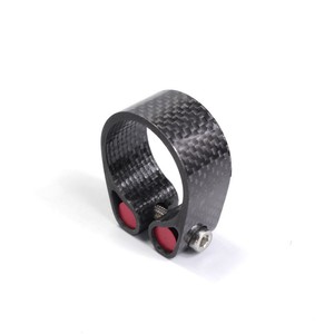 Collier de <span class=keywords><strong>selle</strong></span> de vélo tout-terrain/route en fibre de carbone intégrale, fixation sur tube de <span class=keywords><strong>selle</strong></span>/potence, accessoire de cyclisme, collier de <span class=keywords><strong>selle</strong></span> de vélo - Product Image 5