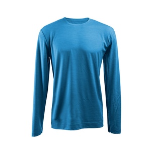 T-shirt décontracté en modal doux pour homme, vente en gros d'usine, printemps et automne, logo personnalisé, manches longues élastiques pour homme - Product Image 4