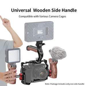 Impugnatura Laterale Universale in Lega di Alluminio per Fotocamera, Grip Sinistro/Destro per Gabbia Fotocamera <span class=keywords><strong>Canon</strong></span> Nikon Sony - Product Image 3