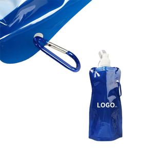 Botella de Agua Plegable Personalizada, de Gran Capacidad (500 ml), con Gancho, para Correr - Product Image 3