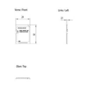 Carte mémoire 24 Mo 6ES7954 8LF03 0AA0 6ES7954 8LL03 0AA0 Fournisseur chinois S7 1200 256 Mo - Product Image 1