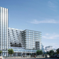 Venta caliente prefabricado de gran altura de acero edificio de apartamentos fábrica CENTRO COMERCIAL