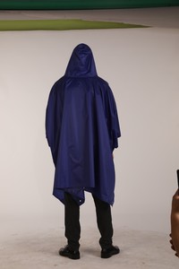 Lightweight <strong>Breathable</strong> Waterproof Poncho Waterproof Outdoor Camping Rain Cape <strong>Raincoat</strong> 3-in-1 Rain Coat for Outdoor Shading - Product Image 2