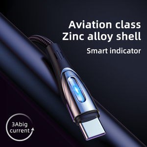 Para Joyroom Nylon Cabo USB com Fast 3A Carregamento PVC Jacket e Braid Blindagem Sync Transmissão de Dados para Câmera e Computador - Product Image 4