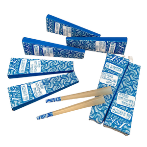 Impresión de logotipo personalizado, cono Prerolls, Rollo clásico de tamaño King, etiquetas de punta de cono Natural marrón, caja de papel recubierta, accesorios para fumar - Product Image 1