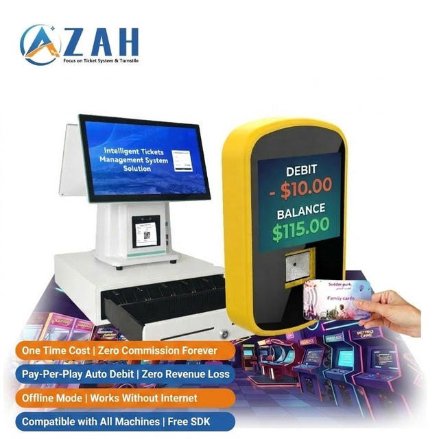 Weatherproof Splash Proof RFID Reader Pool Side Wet Environment Arcade FEC OEM White Label Bulk Order Volume Discount