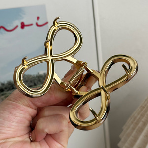 Mới linh hoạt Acetate hợp kim tó<span class=keywords><strong>c</strong></span> Claw Clip với Bow Shape Thiết kế đơn giản cho <span class=keywords><strong>C</strong></span> - Product Image 4