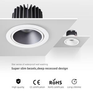 <strong>COB</strong> Embedded Full Spectrum Downlight Anti-glare Home Living Room Without Main <strong>Light</strong> Narrow Frame <strong>Ceiling</strong> <strong>Light</strong> Without Flicker - Product Image 6