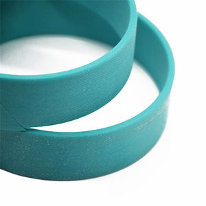 Fascia di usura degli anelli guida in resina poliestere turchese - Product Image 5