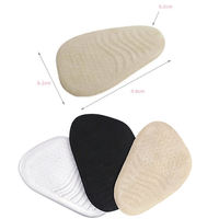 2pcs Semelles antidérapantes en silicone pour talons hauts Coussin de l'avant-pied avec soulagement de la douleur Boule métatarsienne et semelles de soutien des pieds Coussinets de chaussures