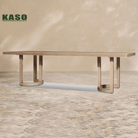 Chaise et table meubles de patio rotin aluminium corde jardin moderne métal chaise en bois luxe en bois teck ensemble de salle à manger en plein air