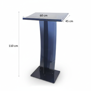 <span class=keywords><strong>Atril</strong></span> de Acrílico Transparente Moderno Púlpito de Lucita para Iglesia Podio Portátil de Bienvenida Elevable para Hogar Bar Escuela Supermercado - Product Image 5
