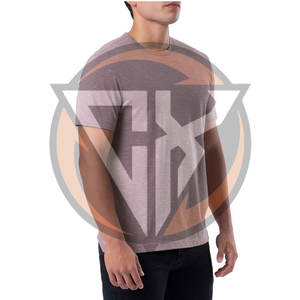 T-shirt pour homme entièrement personnalisé respirant avec votre logo T-shirt uni de haute qualité dans différentes tailles et couleurs - Product Image 3