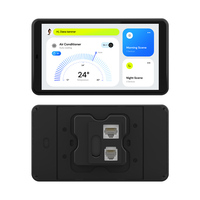Panel de Pared Android de 5.5 Pulgadas con Ethernet PoE RS485 USB-C, Brillo Automático, Panel de Control Inteligente para el Hogar, Montado en la Pared