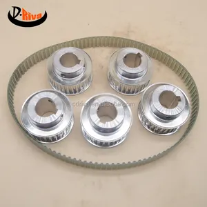 Custom Cnc Machining Synchronous Pulley Mxl 3m 5m S3m S5m Gt2 Gt3 Gt5 T5 T10 At5 At10 Standard Timing Belt Pulleys