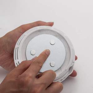 Nouvelle arrivée Support magnétique puissant pour support <span class=keywords><strong>de</strong></span> détecteur <span class=keywords><strong>de</strong></span> fumée et pour la détection <span class=keywords><strong>de</strong></span> monoxyde <span class=keywords><strong>de</strong></span> carbone d'incendie - Product Image 5