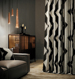 Rideaux Jacquard Exquis Tendance 2026 Couleur Unie Occultants Teints en Fil Type Tringle Romantique Effet 3D pour Décoration Intérieure Usine 20 Ans d'Expérience - Product Image 1