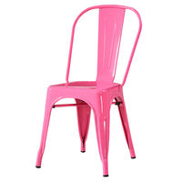 Chaise de jardin industriel en fer Tolix, en métal, en vente, Offre Spéciale
