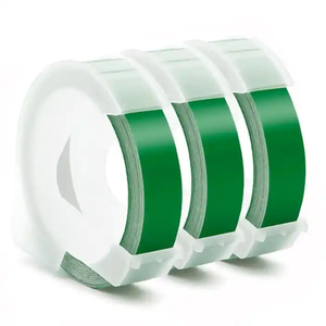 Rubans d'étiquetage en relief 3D compatibles Green <span class=keywords><strong>DYMO</strong></span> 6 mm * 3 m pour les étiqueteuses <span class=keywords><strong>Dymo</strong></span> 1610/12965/1540 Motex E101 - Product Image 3
