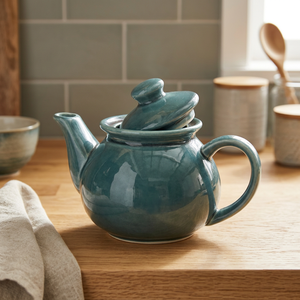 Tetera de Cerámica Artesanal de Estilo Oriental con Tapa, Apta para Alimentos, Ecológica, Duradera, para Servir Té en Casa/Oficina/Fiestas - Product Image 3