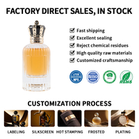 Flacons de parfum personnalisés 30ml 50ml, élégants, vides, en verre, emballage de luxe avec boîte