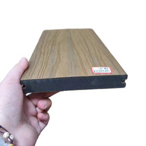 Giảm giá thấp kỹ thuật ngoài trời sàn, ngoài trời gỗ-nhựa <span class=keywords><strong>Composite</strong></span> gỗ-nhựa sân thượng trang trí cạnh - Product Image 4