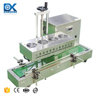 Doublure de capuchon 50mm Scellant à induction Bouteilles en PET Couvercles en feuille d'aluminium solide Doublure Machine de cachetage de bouchon thermique