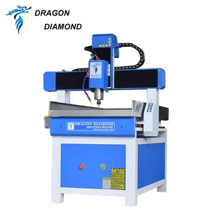 Küçük boyutlu Metal CNC Router makine 6090 soğutma suyu deposu mücevher yumuşak metal yeşim işleme için cnc makinesi