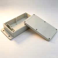 Boîtier de câblage électrique en plastique ABS PC personnalisable, approuvé ROHS, IP65, étanche à la poussière, pour les boîtiers d'outils électroniques