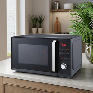 CMO-27LCAB 28L <span class=keywords><strong>Four</strong></span> à <span class=keywords><strong>micro</strong></span>-ondes autoportant noir <span class=keywords><strong>Grill</strong></span> Convection Airfry Fonction avec ménage en langue arabe - Product Image 4