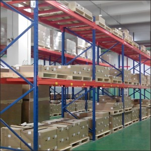 Étagères à longue portée, rayonnages industriels à haut niveau, rayonnages pour allées étroites, rayonnages métalliques robustes pour entrepôt, rayonnages sélectifs pour palettes - Product Image 6