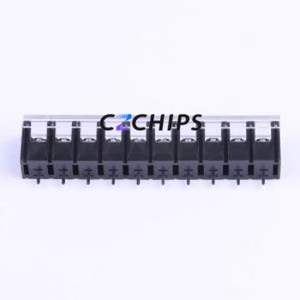 KF38S-8.25-10P Barrier Terminal Block Through hole Component (THT),P=8.25mm Connector With Cover Plate 8.25mm 1x10P Straight Pin - Product Image 2