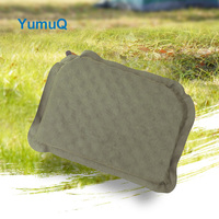YumuQ étanche à l'humidité extérieur auto-gonflant coussin d'air siège voyage oreiller carré pour le Camping