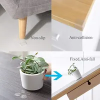 Autocollants adhésifs nano double face de 10 mm, découpés pour affiches, murs, loisirs créatifs, points collants sans traces pour ballons