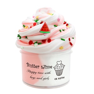 Kit de slime au beurre pour filles, jouet anti-stress pour enfants, cadeaux de fête, slime extensible et non collant, slime doux à faire soi-même pour garçons - Product Image 6