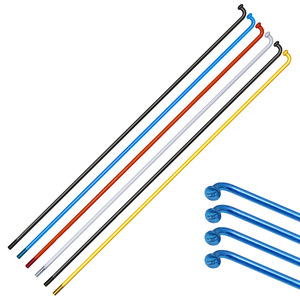 <span class=keywords><strong>Raggi</strong></span> per Bicicletta CG 20/24/26/29 Pollici, <span class=keywords><strong>Raggi</strong></span> <span class=keywords><strong>Colorati</strong></span> 14G 45 #   <span class=keywords><strong>Raggi</strong></span> in Acciaio con Coperture in Rame - Product Image 3