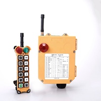 Télécommande radio industrielle pour pont roulant à double vitesse, 12 boutons, F24-12D