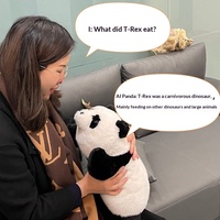 Peluche intelligente connectée StarTrack Intelligence Panda avec musique/vocalisation, éducation précoce et compagnie, sans Wi-Fi, vente en gros