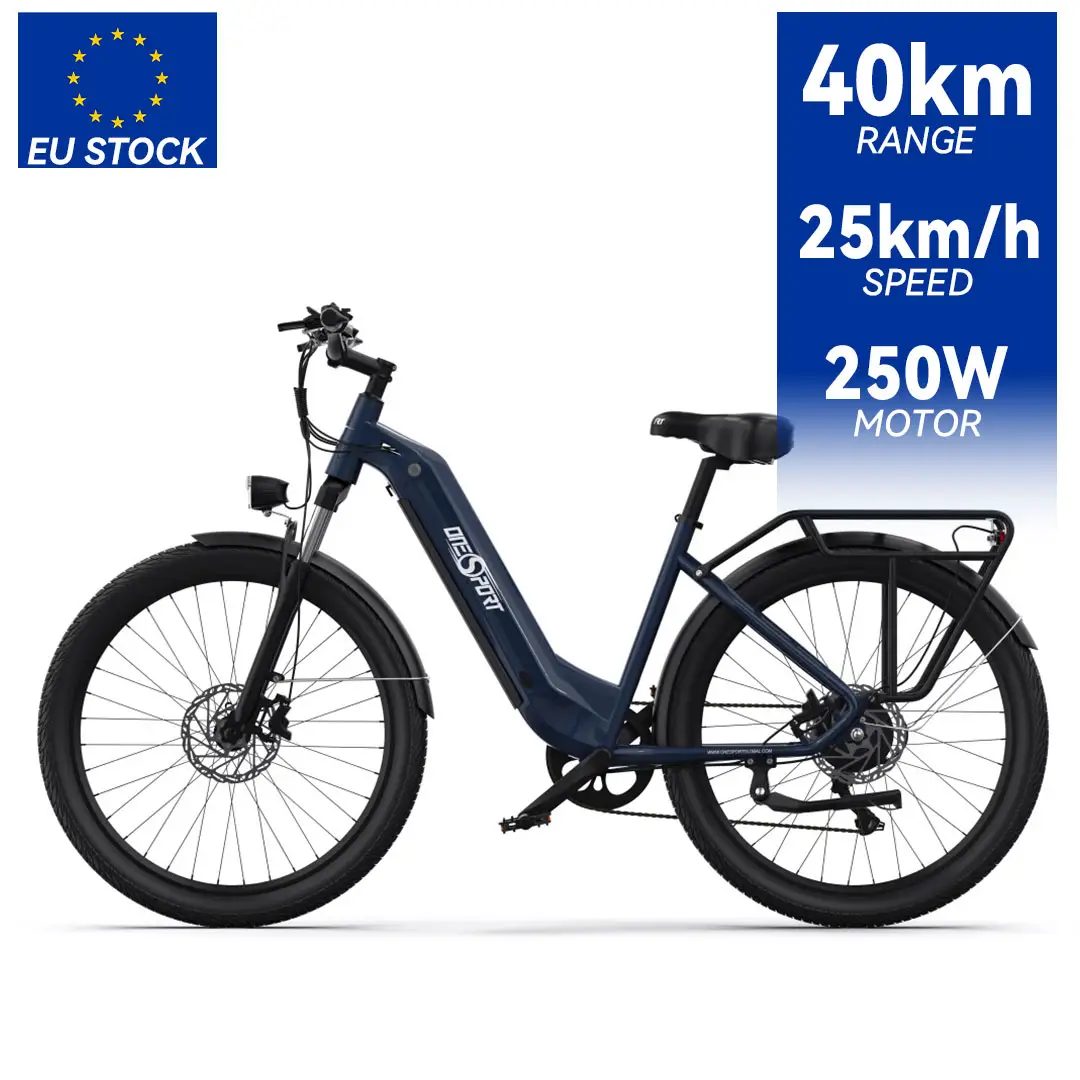 Pengiriman EU Drop Stock 27.5 inci sepeda listrik Motor kota sepeda listrik MTB sepeda untuk dewasa 250w 48v 18.2AH